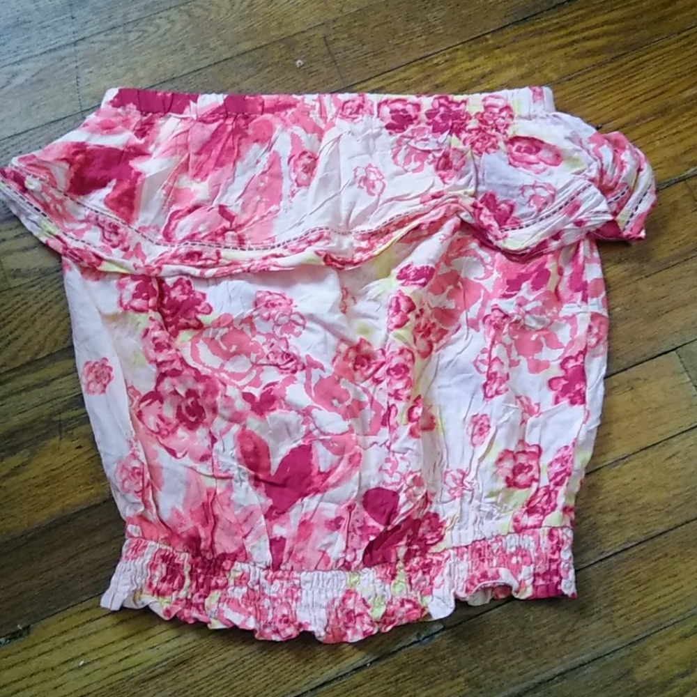 Strapless Top Ladies M super Cute for summer